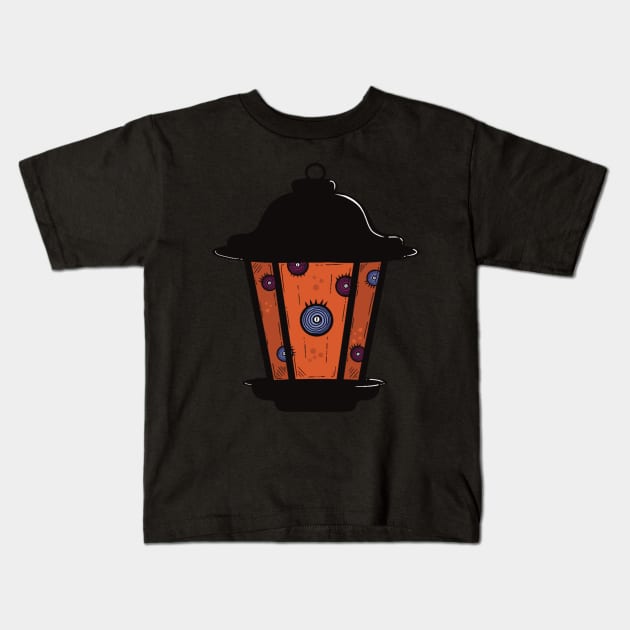 Lantern Kids T-Shirt by Fuineryn